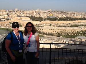 Lookout from the mt. of olives