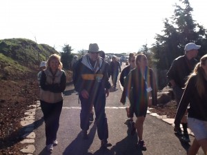 walking to the bunker in Golan hts_2