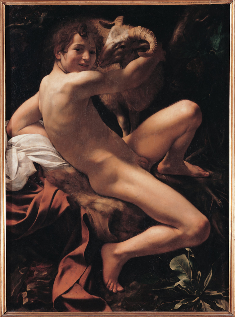 Caravaggio's John the Baptist_Capitoline museum