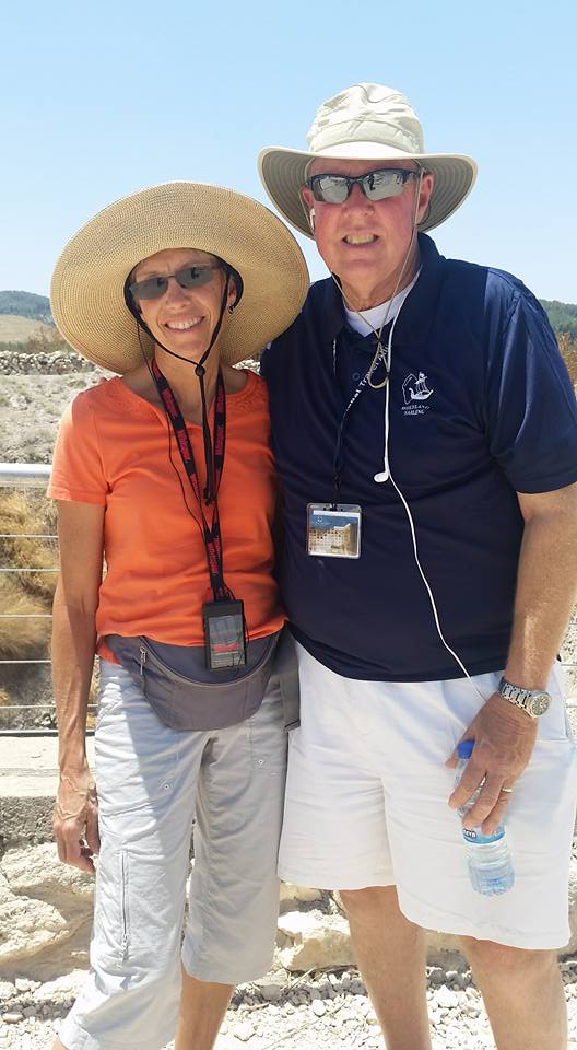 Bruce Yates and wife