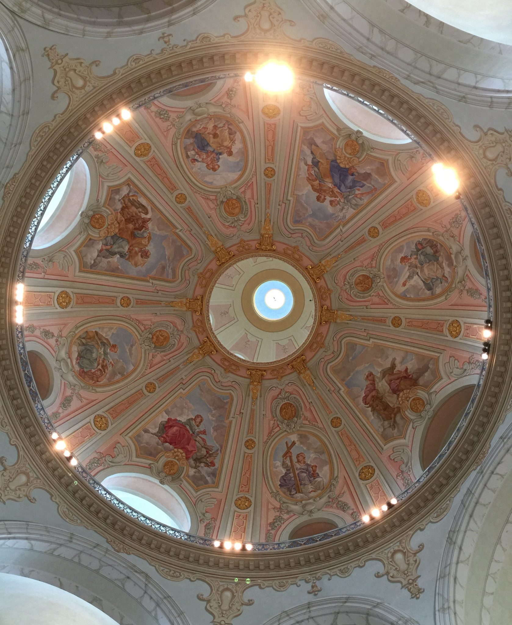 Ceiling of the Frauenkirche, Dresden