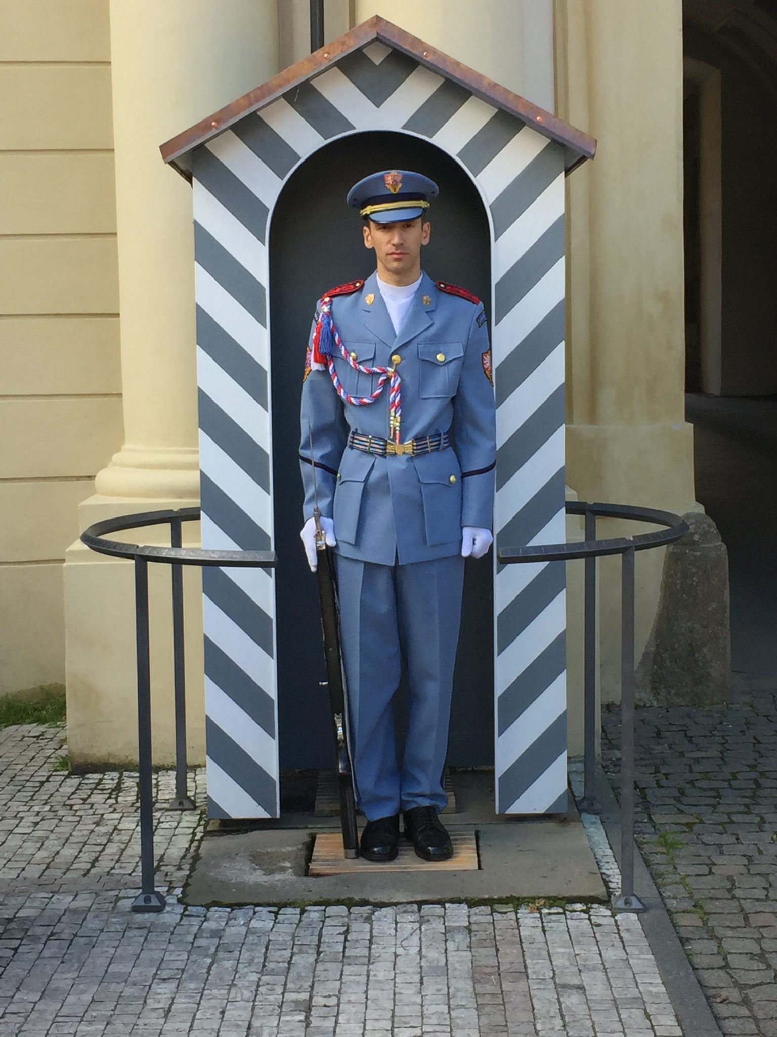 Guard at Prague Castle