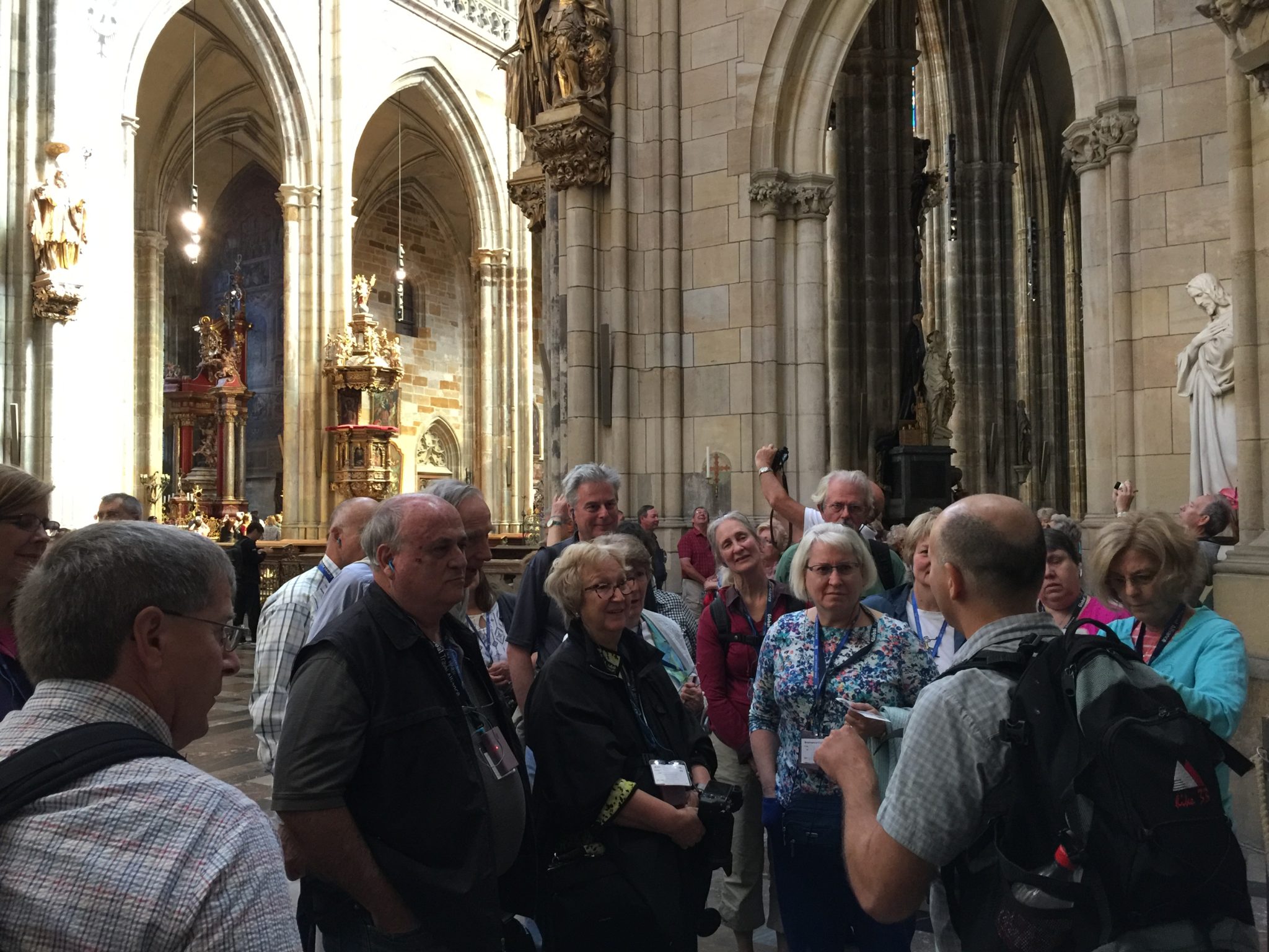 Locally guided tour, St. Vitus Cathedral, Prague