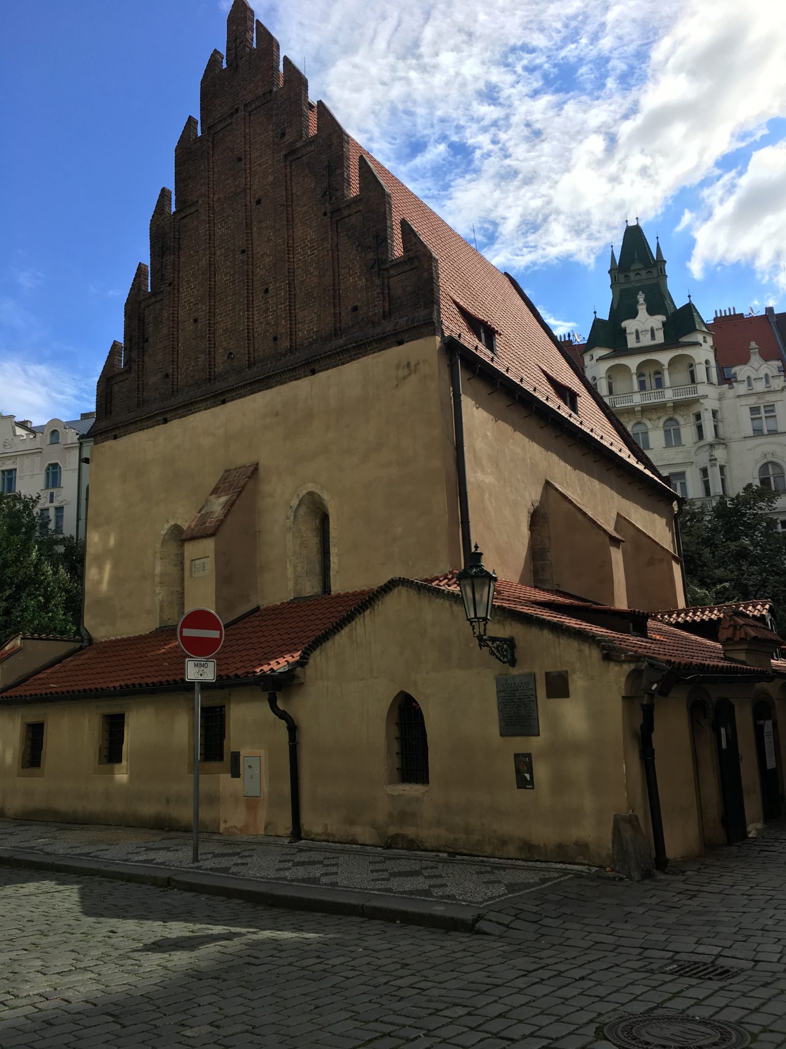 Old synagogue Prague June 30