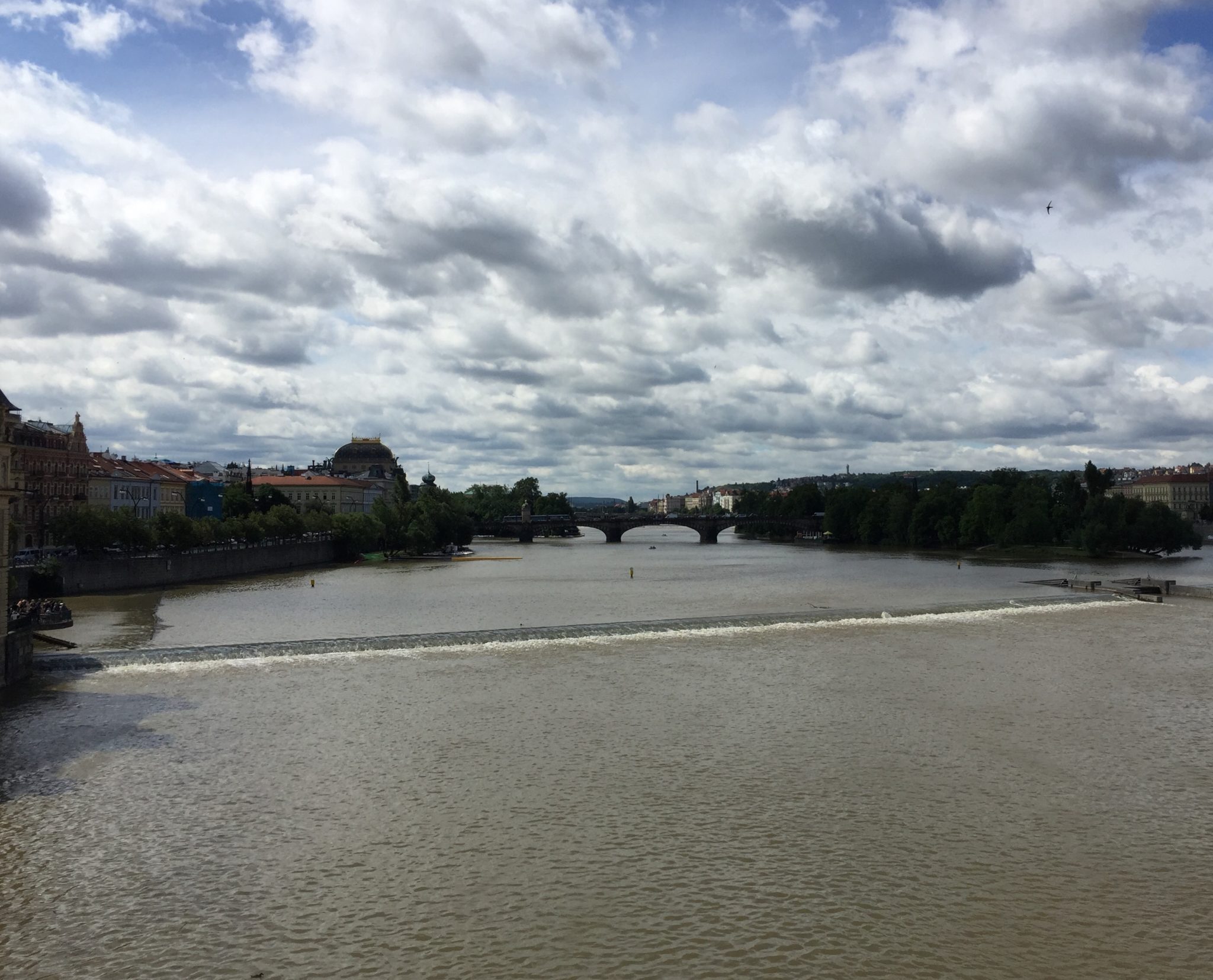 Overlooking the Vltava River, Prague-2