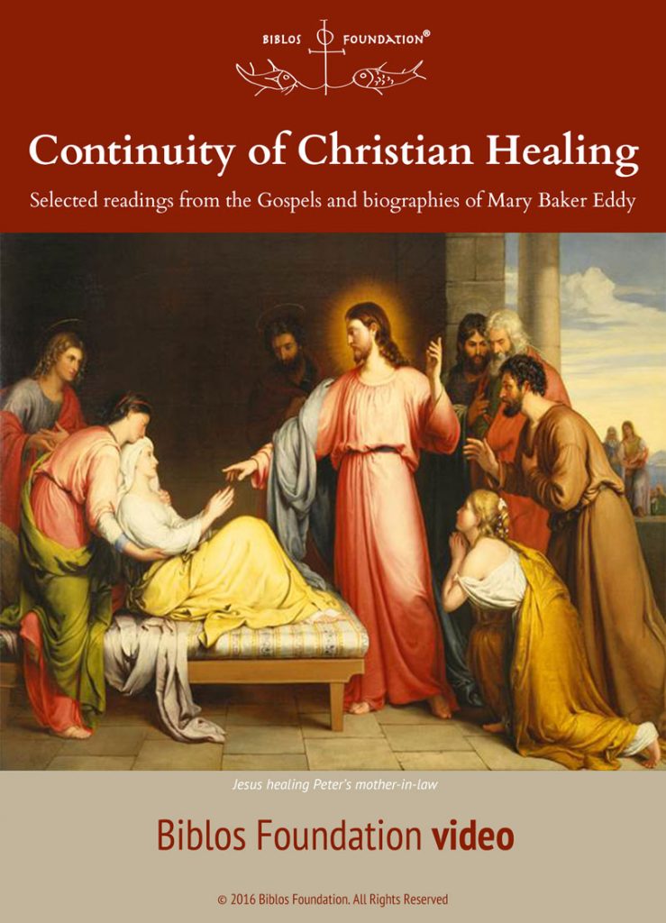Continuity of Christian Healing - Biblos Foundation