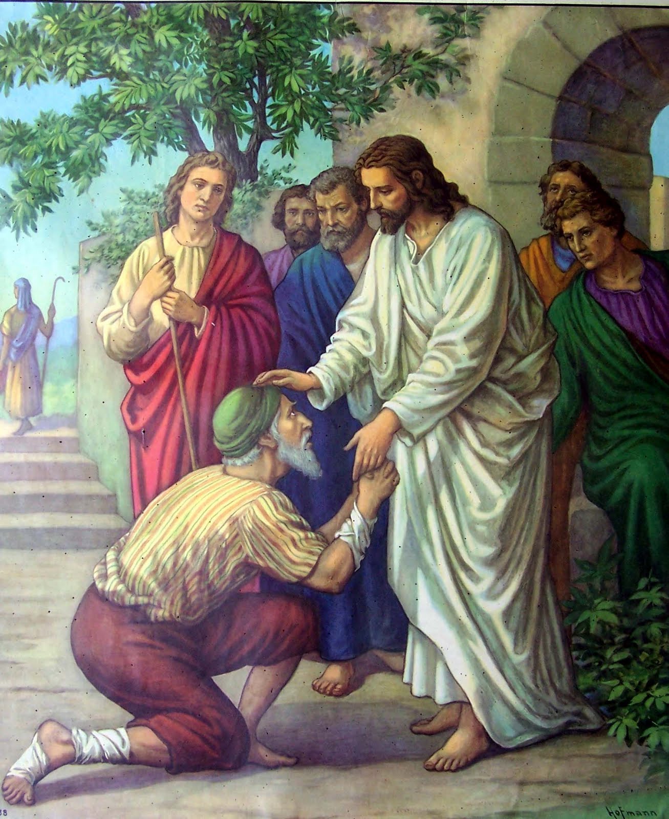 Image result for jesus heals the leper