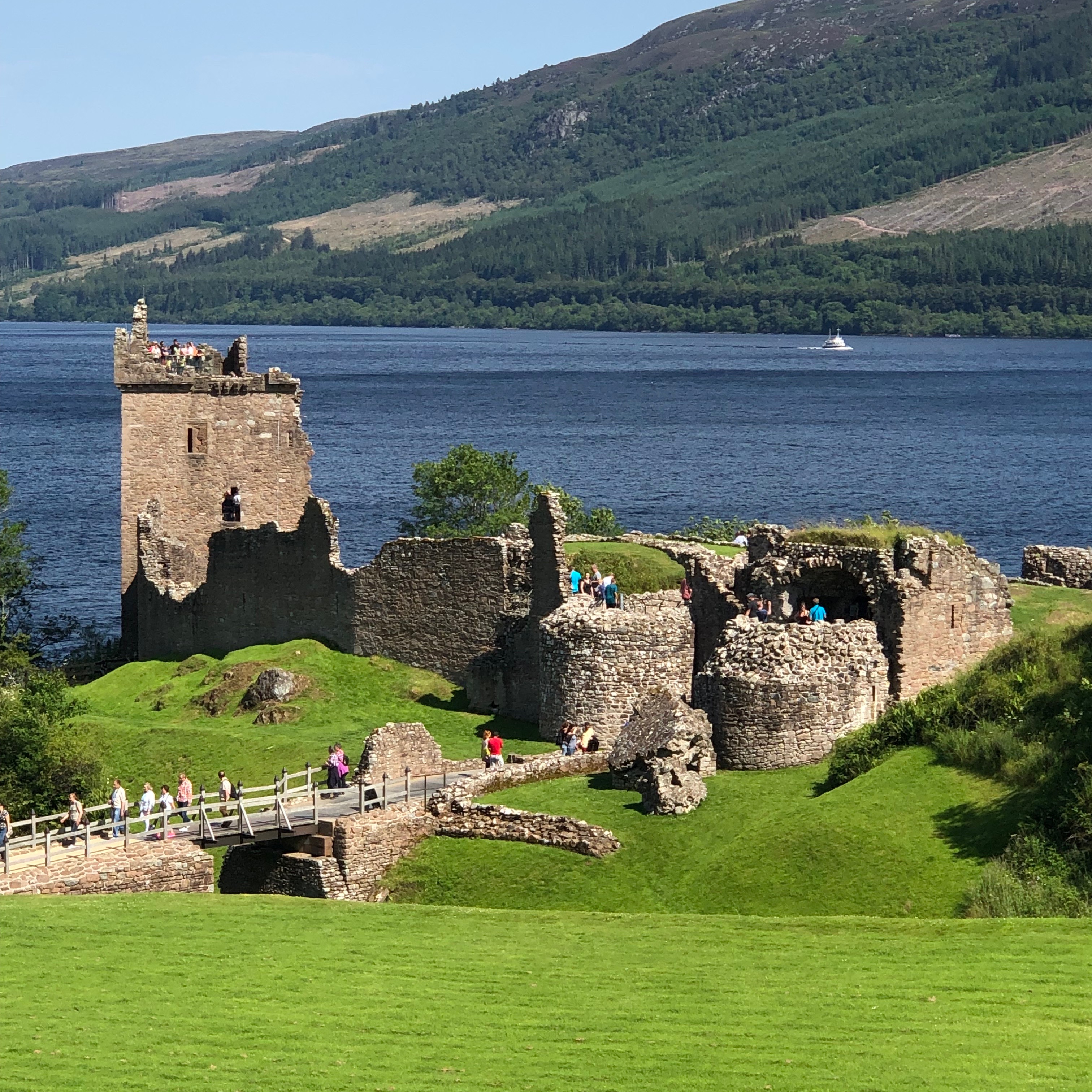 July 25 2019 Culloden Loch Ness Urquhart Castle Biblos Foundation