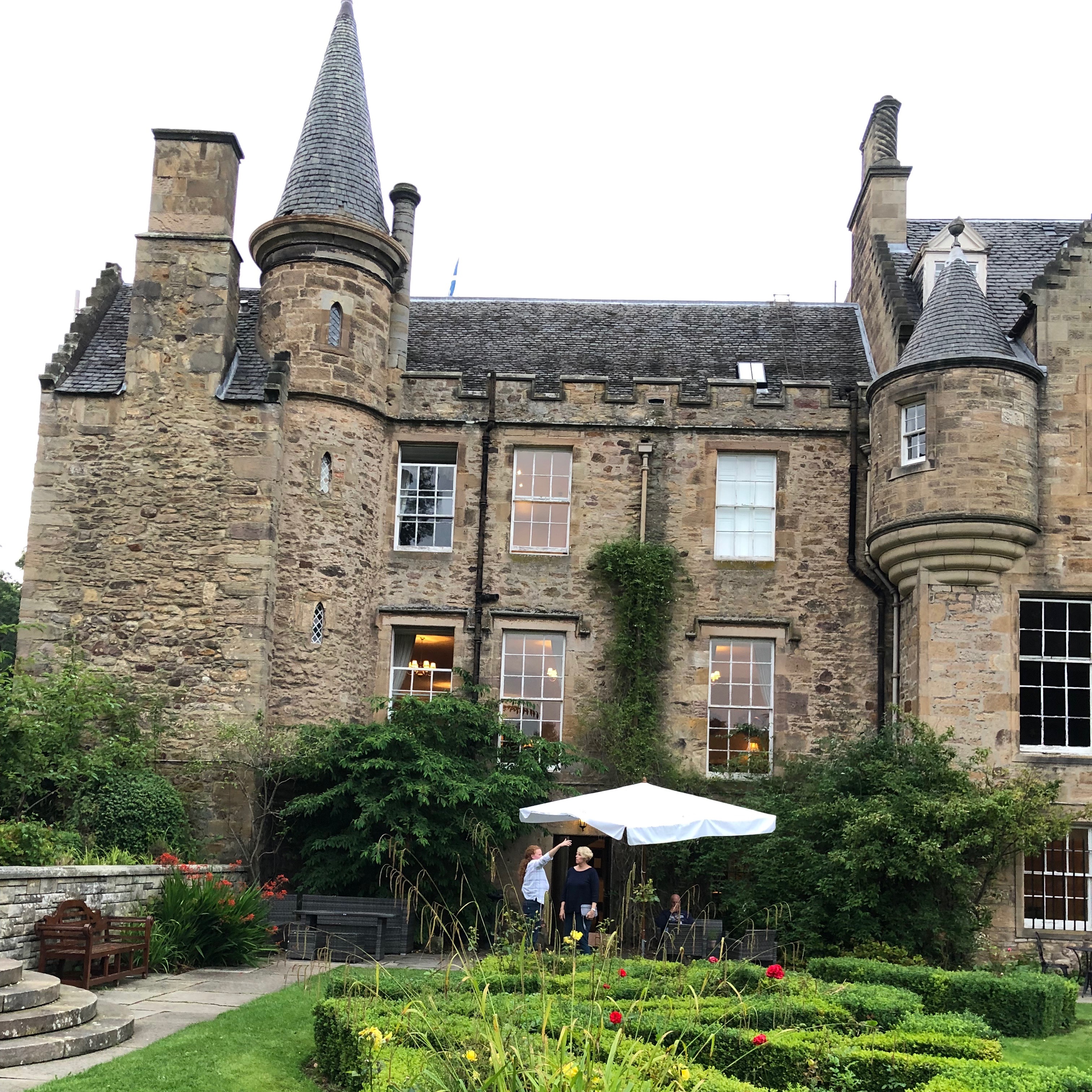 July 28 (St. Andrews, Falkland Village, Carberry Tower Mansion
